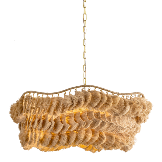 Mitzi Daria Chandelier in AGED BRASS