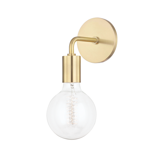 Mitzi Ava Wall Sconce in Aged Brass