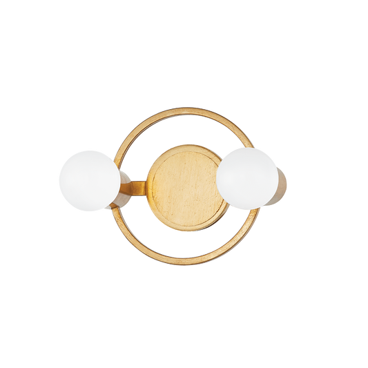 Mitzi Hope Bath and Vanity in Gold Leaf