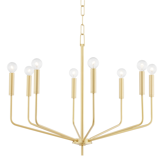Mitzi Bailey Chandelier in Aged Brass