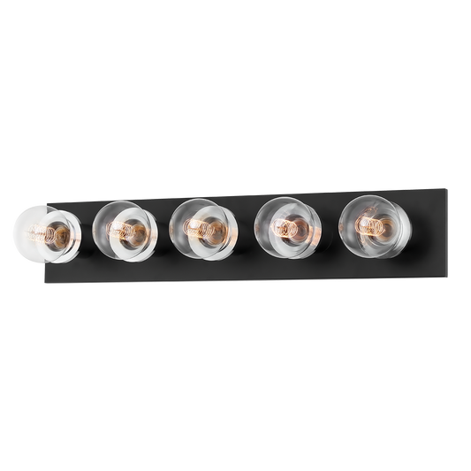 Mitzi Brandi Bath and Vanity in Polished Chrome/soft Black