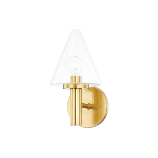 Mitzi Connie Bath and Vanity in Aged Brass