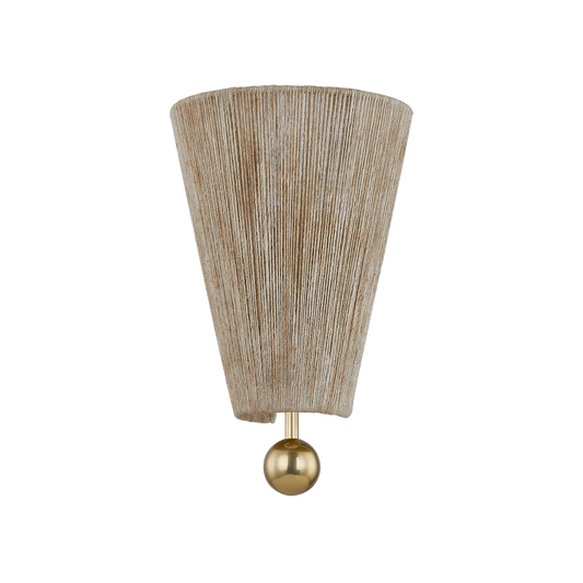 Mitzi SONG Wall Sconce in AGED BRASS