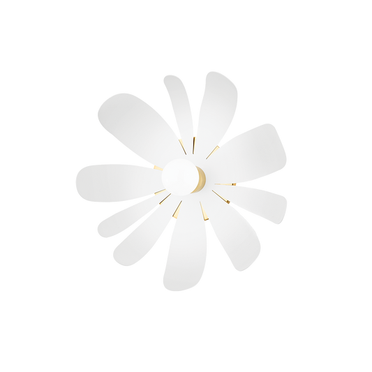 Mitzi Twiggy Bath and Vanity in AGED BRASS/TEXTURED WHITE