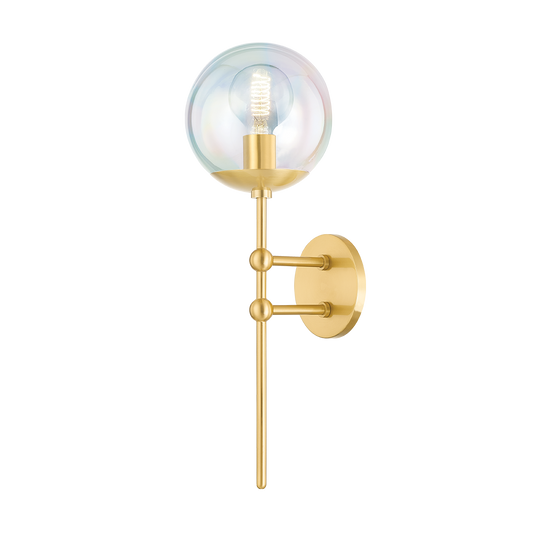 Mitzi OPHELIA Wall Sconce in Aged Brass