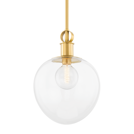 Mitzi ANNA Pendant in Aged Brass