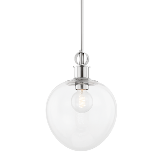 Mitzi ANNA Pendant in Polished Nickel