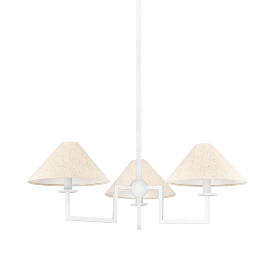 Mitzi GLADWYNE Chandelier in TEXTURED WHITE