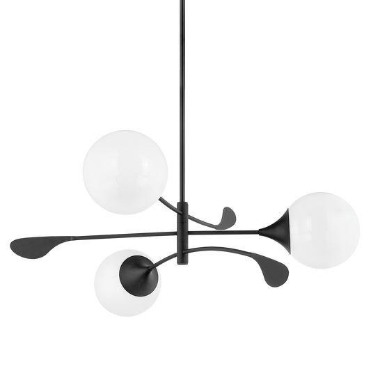 Mitzi VICTORIA Chandelier in TEXTURED BLACK