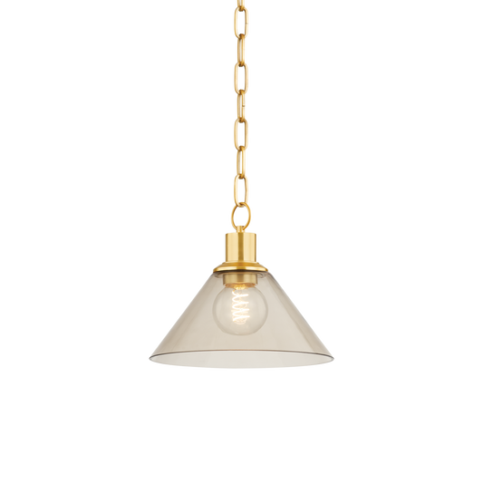 Mitzi ANNIEBEE Pendant in Aged Brass