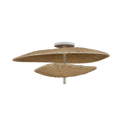 Mitzi MARIGOLD Semi Flush in AGED BRASS