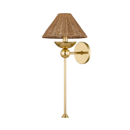 Mitzi PERILLA Wall Sconce in AGED BRASS