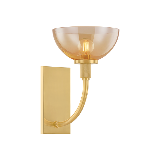 Mitzi EVA Wall Sconce in AGED BRASS
