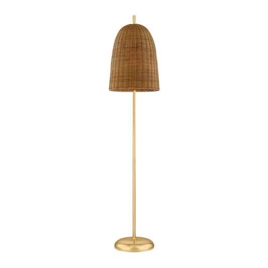 Mitzi BEATRICE Floor Lamp in AGED BRASS