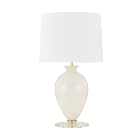 Mitzi Laney Table Lamp in Aged Brass