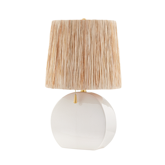 Mitzi ANEESA Table Lamp in Aged Brass