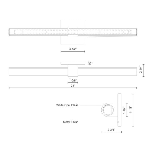 Mendocino Vanity Light