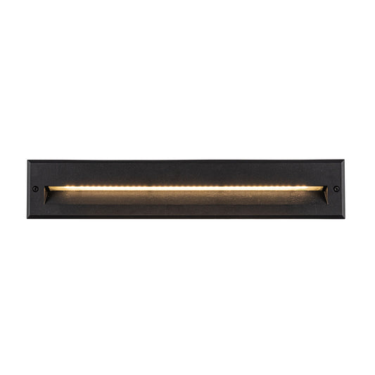 Newport 20-in Gray LED Exterior Wall/Step Lights