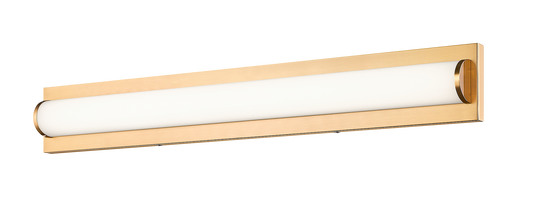1 LT 34" W "PSYRA" AG WALL SCONCE -SEMI-CIRCLE SHADE