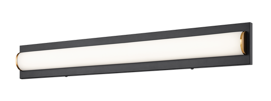 1 LT 34" W "PSYRA" AG WALL SCONCE -SEMI-CIRCLE SHADE