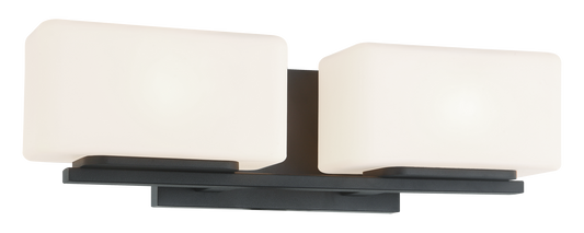 Chiclet is a soft modern design with smooth white glass and rounded edges to be installed as a wall sconce or vanity. The series is available in 4 sizes, a 1 light, 2 light, 3 light and 4 light options in either Chrome or Matte Black finishes.