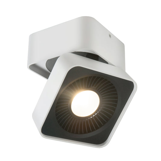 Solo 5-in Black LED Flush Mount