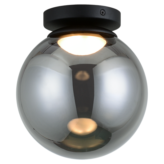 Boble is a classic fixture with a fun modern twist with the addition of the frosted lens inside the glass. Available in 2 sizes and 2 glass colours. Excellent choice for many applications.