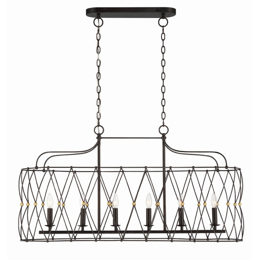 Zucca 42.5'' Linear Chandelier