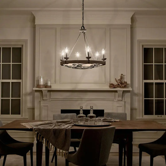 Taulbee Chandelier 6Lt