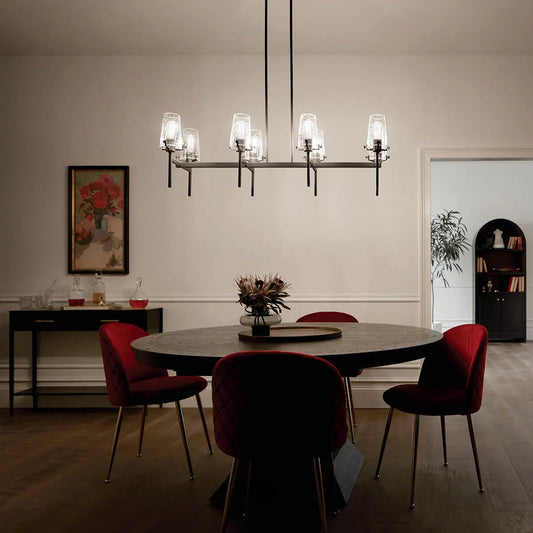 Alton Linear Chandelier 8Lt