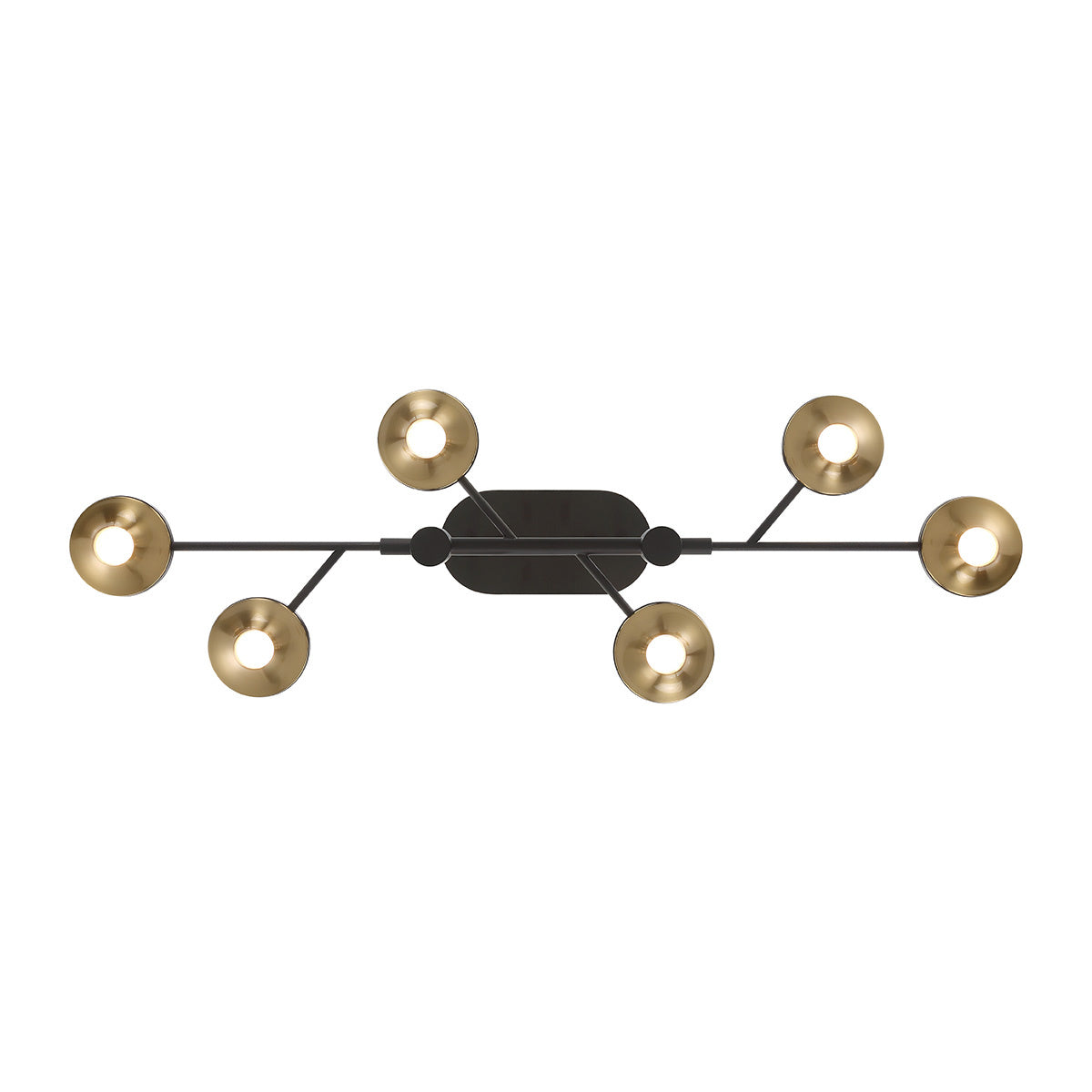 Torcia 6-Light 31" Integrated LED Chandelier