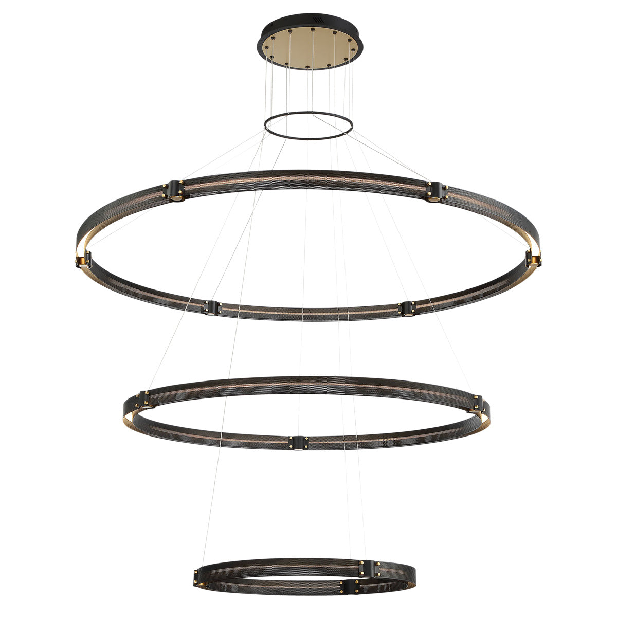 Admiral 3-Tiers 3-Light 62" Integrated LED Grand Chandelier