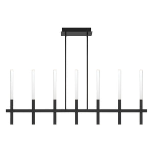 Benicio 7-Light 46" Integrated LED Linear Chandelier