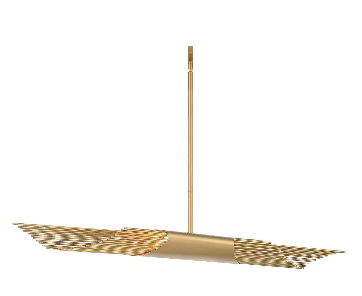 Umura 2-Light 49" Integrated LED Linear Chandelier