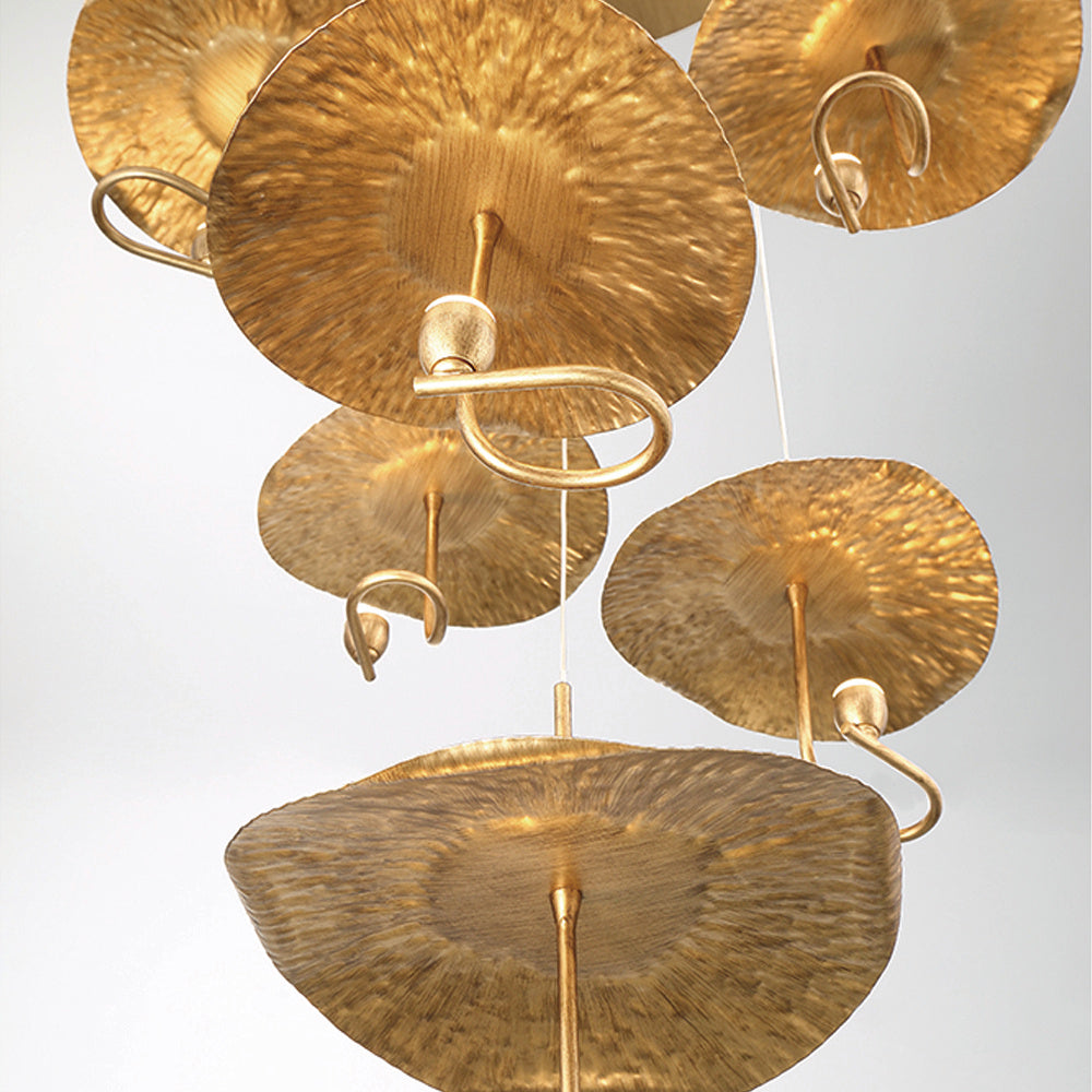Lagatto 7-Light 40" Integrated LED Multi Drop Chandelier