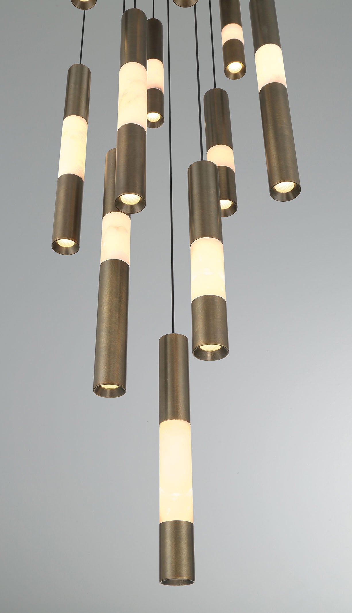 Ronda 11-Light 20" Integrated LED Multi Drop Chandelier