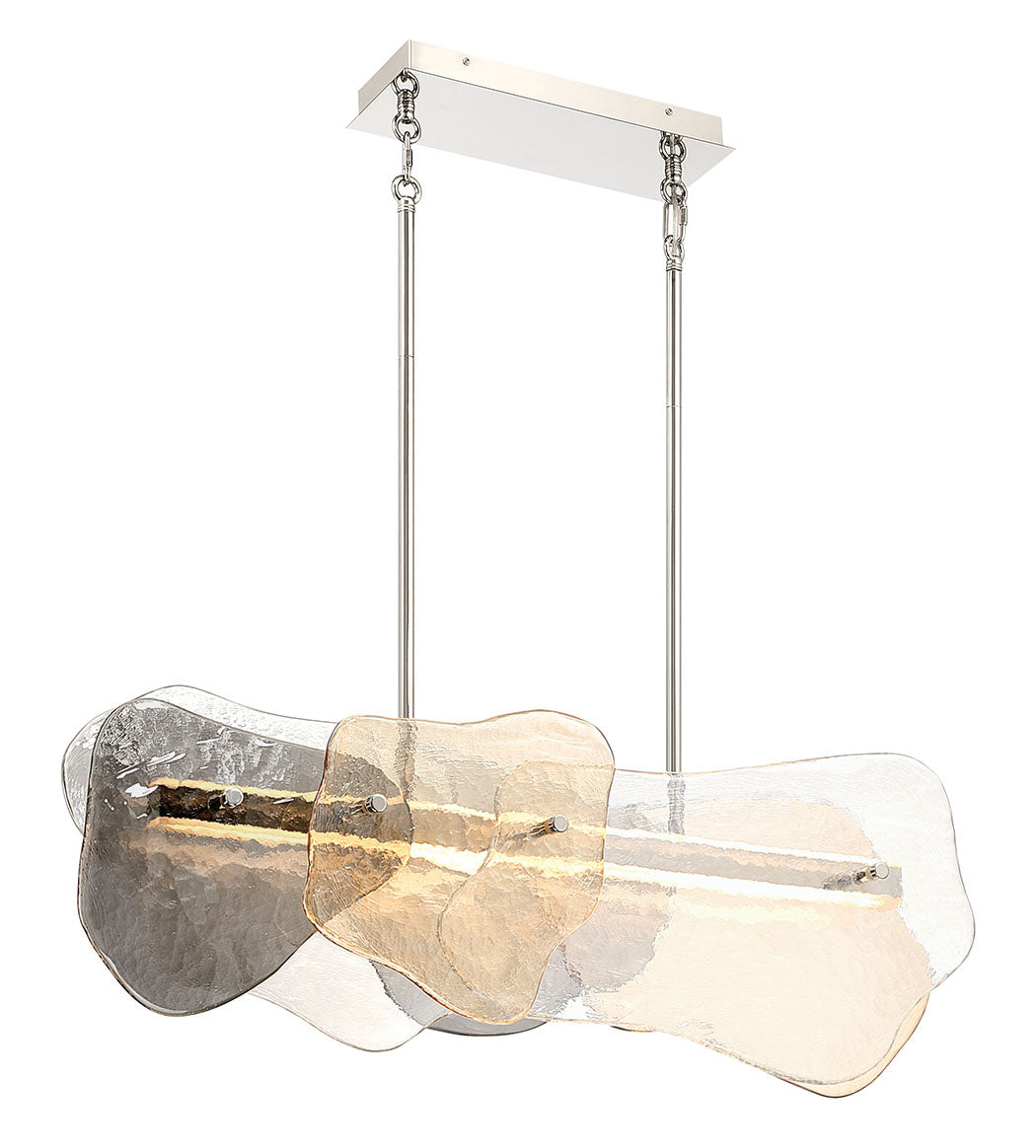 Grotto 39" Integrated LED Linear Chandelier