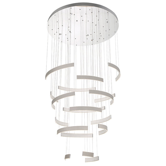 Verdura 6-Tiers 18-Light 41" Integrated LED Grand Chandelier