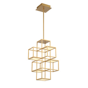 Ferro 5-Light 21" Integrated LED Pendant Chandelier