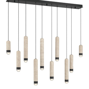 Cambre 10-Light 50" Integrated LED Linear Chandelier