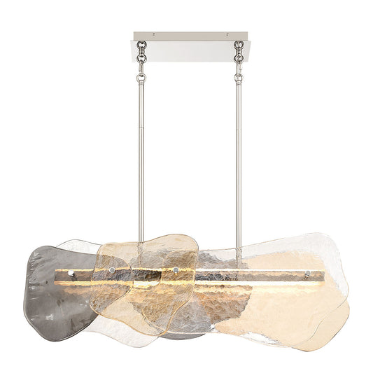 Grotto 39" Integrated LED Linear Chandelier