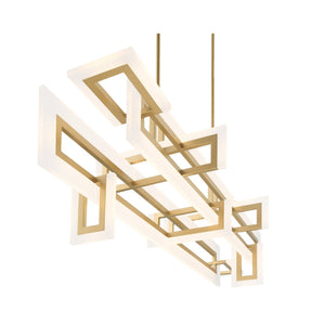 Inizio 55" Integrated LED Linear Chandelier