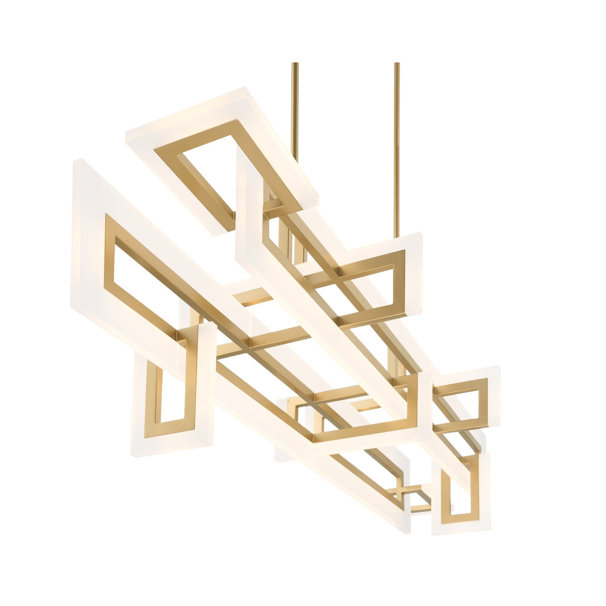 Inizio 55" Integrated LED Linear Chandelier