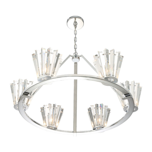 Ricca 6-Light 38" Chandelier