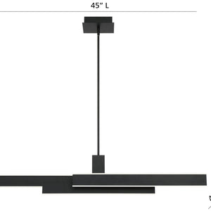 Cameno 45" Integrated LED Linear Chandelier