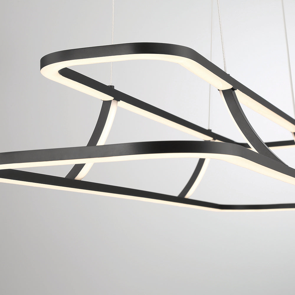 Cadoux 44" Integrated LED Linear Chandelier