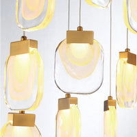Paget 19-Light 29" Integrated LED Multi Drop Chandelier