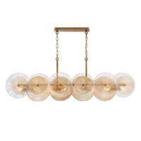 Sue-Anne 8-Light 57" Linear Chandelier
