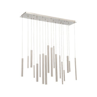 Santana 18-Light 42" Integrated LED Multi Drop Chandelier