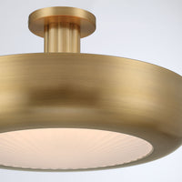 Macey 22" Integrated LED Semi-Flush Mount